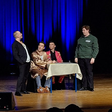 Kabaret Trzecia Strona Medalu bawił publiczność w Soleckim Centrum Kultury